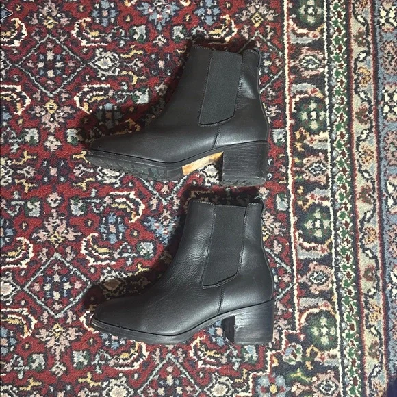 Nisolo Ana Go-To Chelsea Boot Black Size 7 - Picture 6 of 9